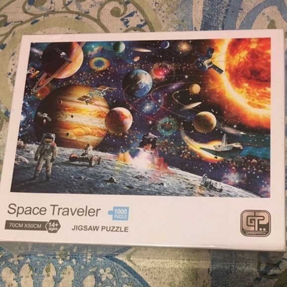 Space Traveler 1000 Piece Puzzle - Picture 2 of 4